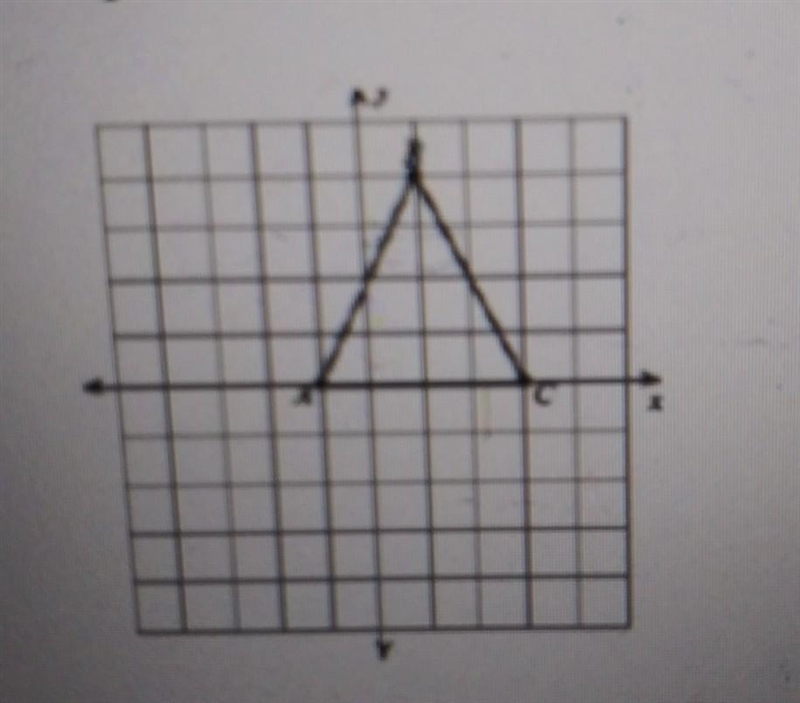 find a coordinate of B' after a 180° rotation of the triangle about the origin and-example-1