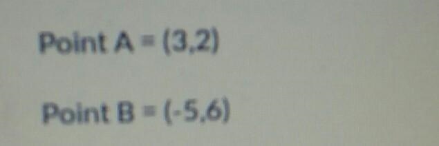 What is the midpoint between point A and B ​-example-1