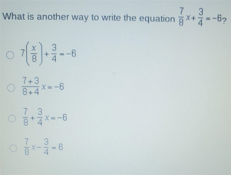 What is another way to write the equation ​-example-1