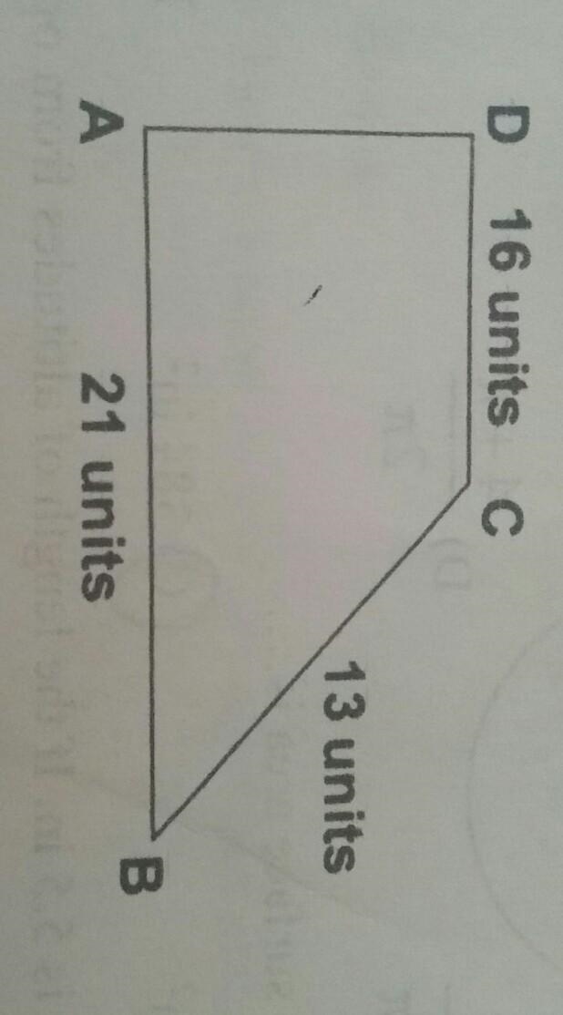 Pwease help fast this is mah last question! The area of the trapezium ABCD as shown-example-1