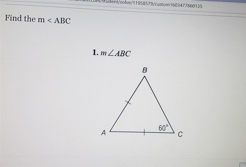 What is the m of ABC​-example-1