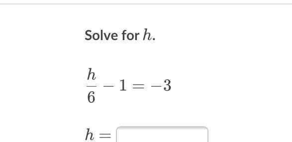 Solve for h! Please add an explanation if you can-example-1