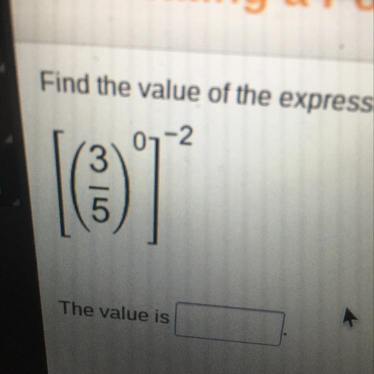 Find the value of the expression-example-1