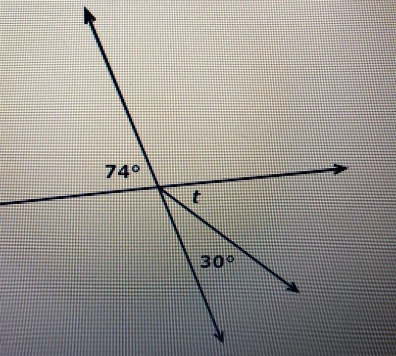 What is the value of t? ​-example-1