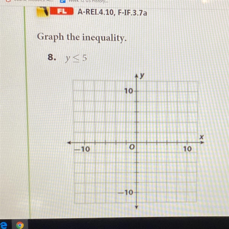 Graph the inequality.-example-1