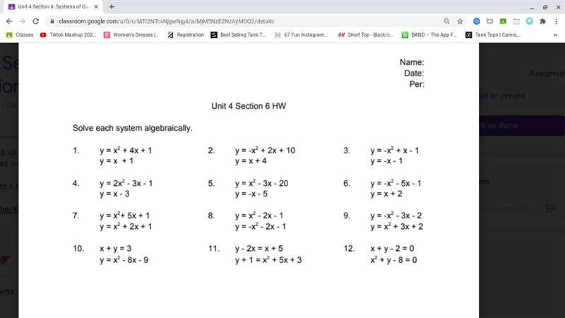 Does anyone know if number #7 is a solution or no solution and does anyone know how-example-1