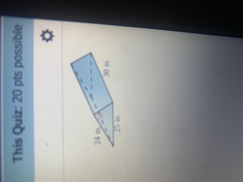 Use the formula to find the lateral area and surface area of prism-example-1