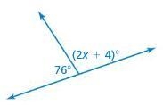 Find the value of x. * Please help me.-example-1