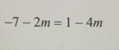 Solve the equation (If possible please show work)-example-1