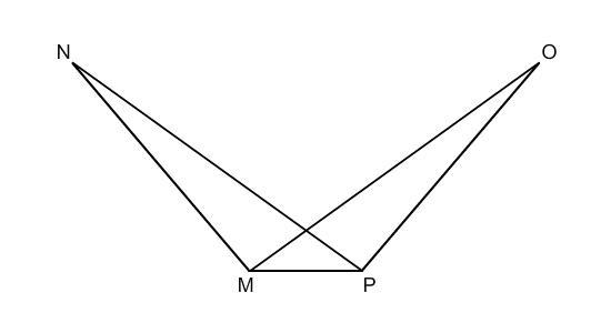 Suppose line NP ≅ line OM and line MN ≅ PO. Can you use the SSS Postulate or the SAS-example-1