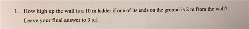 How to solve this Pythagoras’-example-1