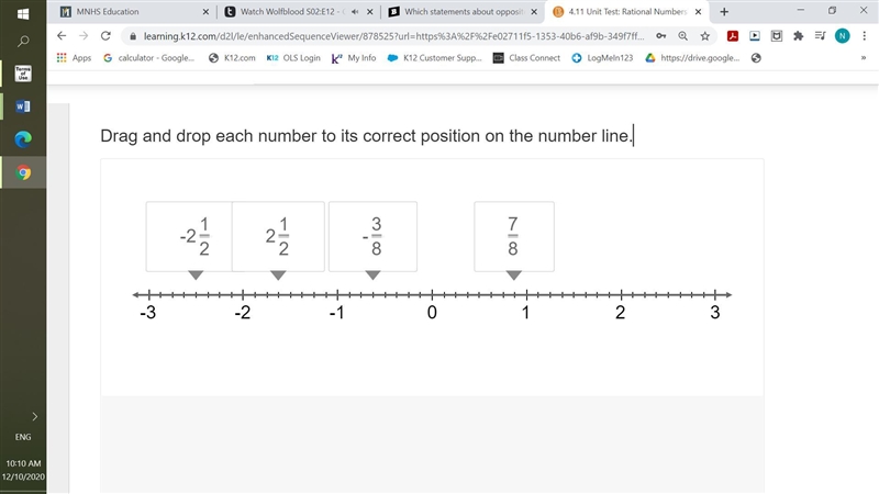 were do i put the numbers on the number line just take srceen shot and put a dot were-example-1