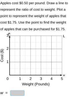 I need to know the points to plot and what w is, please and thank you!-example-1