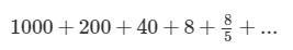 Does this Series Converge or Diverge? What is the common ratio?-example-1