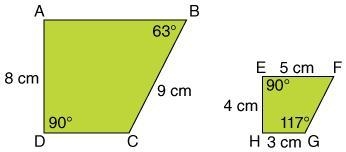 In the similar quadrilaterals below, what is the length of AB 10 cm 2.5 cm 8 cm 3 cm-example-1