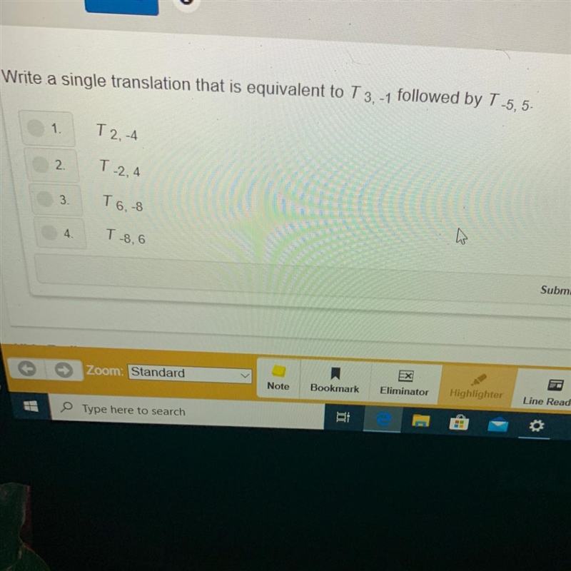 Write a single translation that is equivalent to T followed by T-example-1