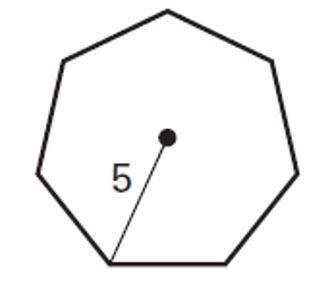 Please Help! A heptagon is shown. What is the area of the heptagon? Round your answer-example-1