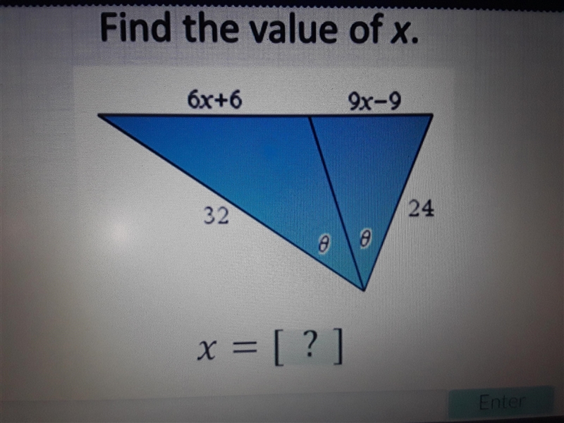 What is the value of x-example-1