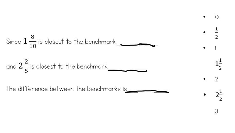 so just say what benchmark 1 1/8 is closet to (ps benchmarks on the side) and do the-example-1