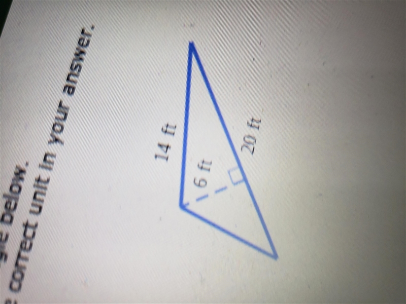 What is the area of this triangle-example-1