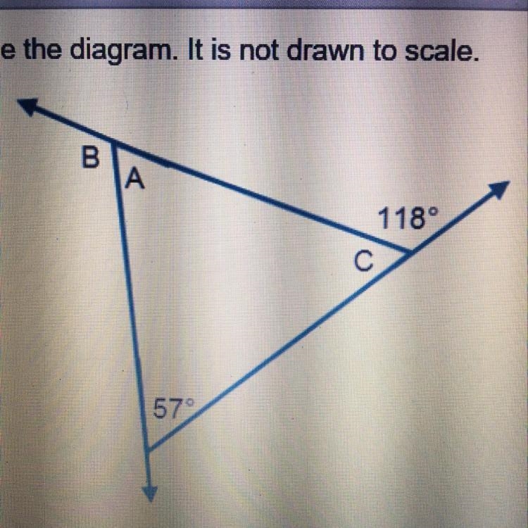 Use the measurements provided in the diagram to determine the measure of M-example-1