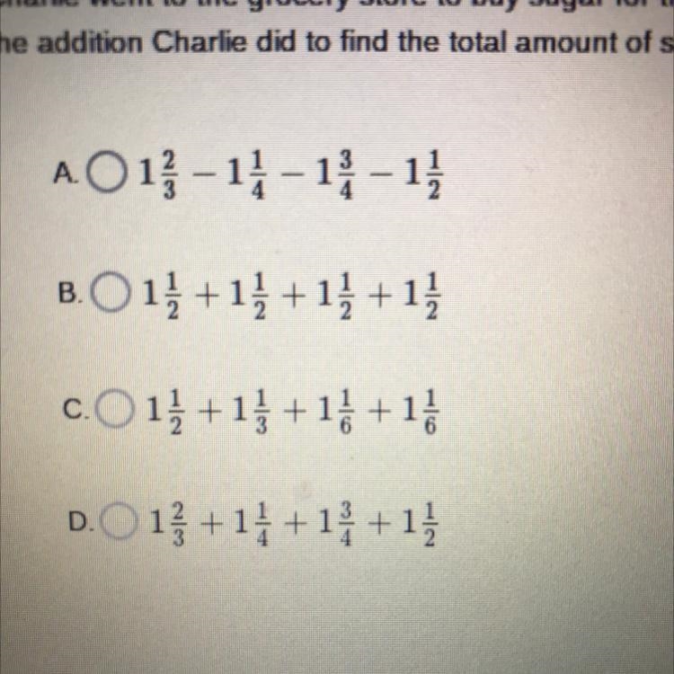 Oh wait sorry I forgot to add a photo but heres the question again “charlie went to-example-1