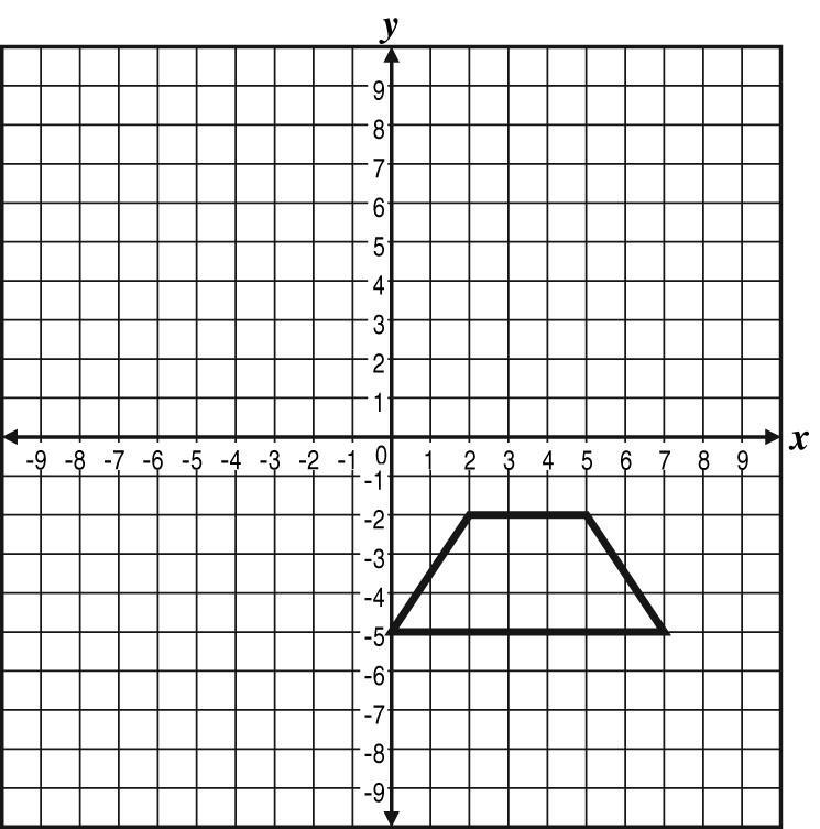 Which trapezoid is congruent to the trapezoid below?-example-1