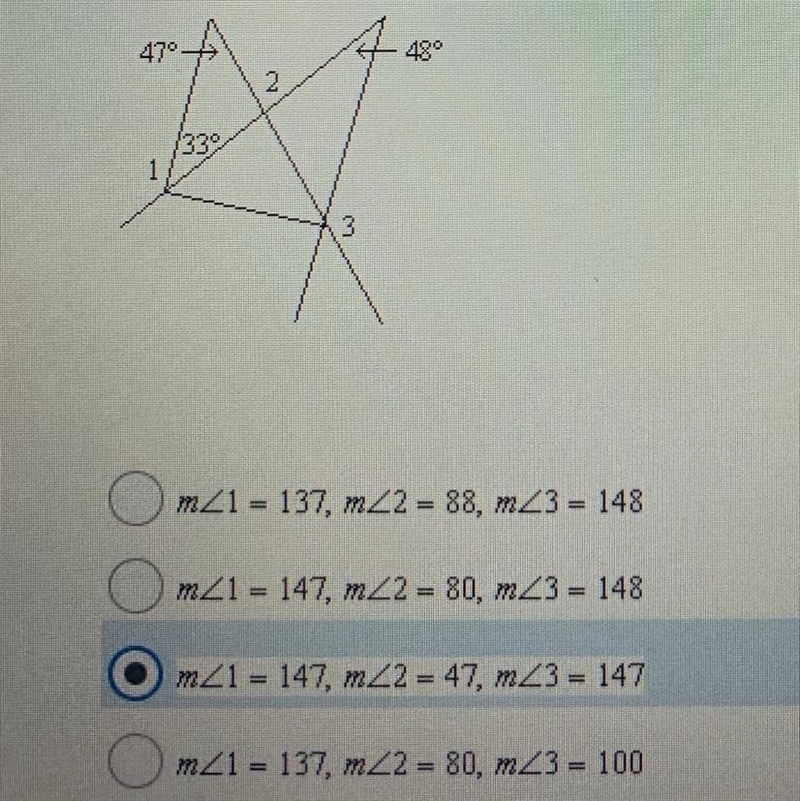 Find each measure. m1, m2, m3-example-1