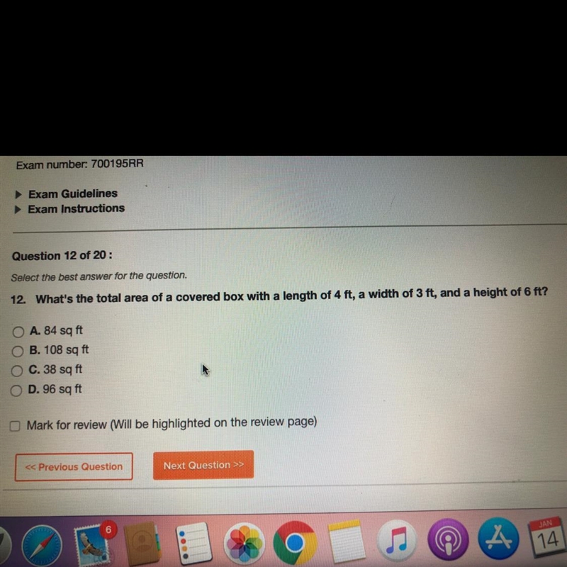 what’s the total area of a converter box buildings of 4 feet, width of 3 feet,and-example-1