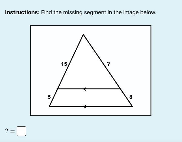 Find the missing segment in the attached image-example-1