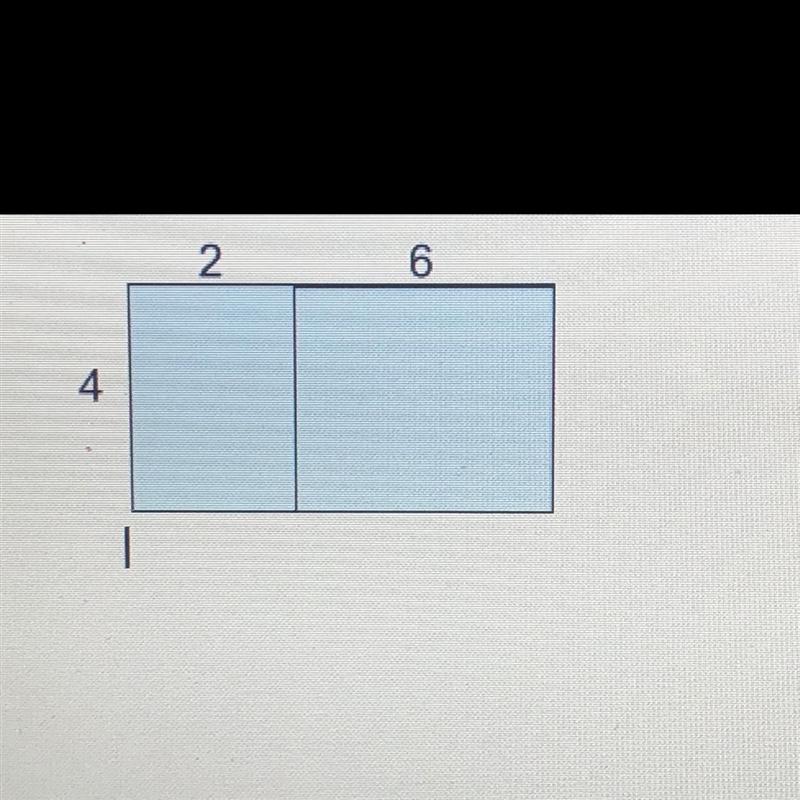 Write an expression in expanded form and an expression in factored form for the diagram-example-1