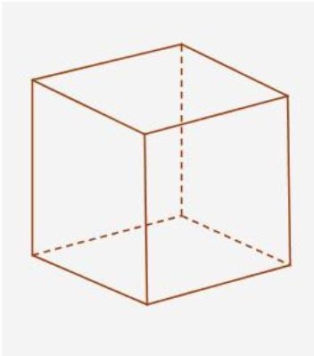 The base of a cube is parallel to the horizon. If the cube is cut by a plane to form-example-1