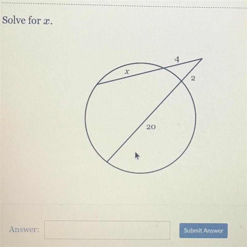 Solve for X (Heres the picture of the problem) Pls help I’m so clueless-example-1