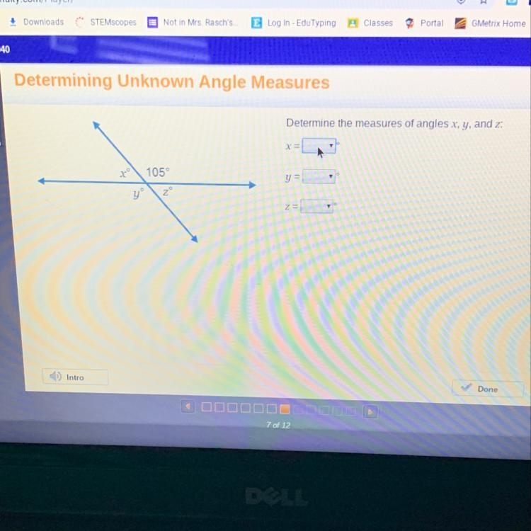 Is x 105 75 or 95 Is y^^^^^^^^^^^^^ Is y^^^^^^^^^^^^^-example-1