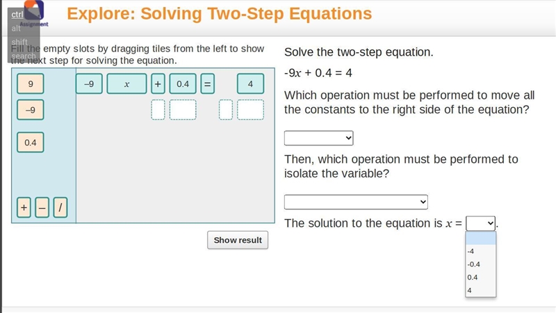 look at the pictures and tell me where to put the tiles in the correct places then-example-2