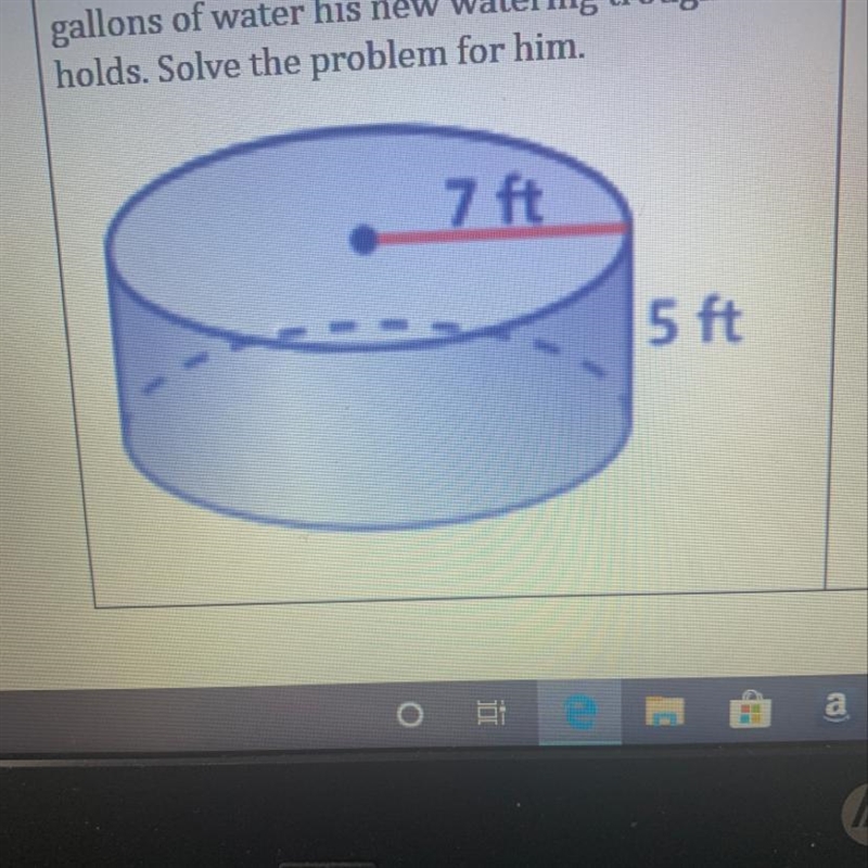 The local farmer wants to know how many gallons of water his new watering through-example-1