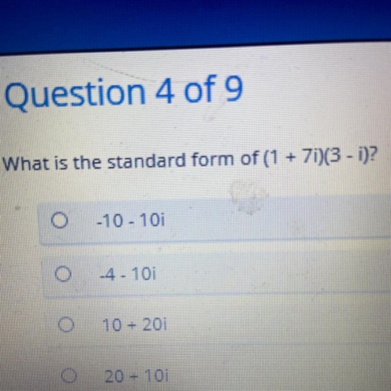 Standard form of this equation-example-1