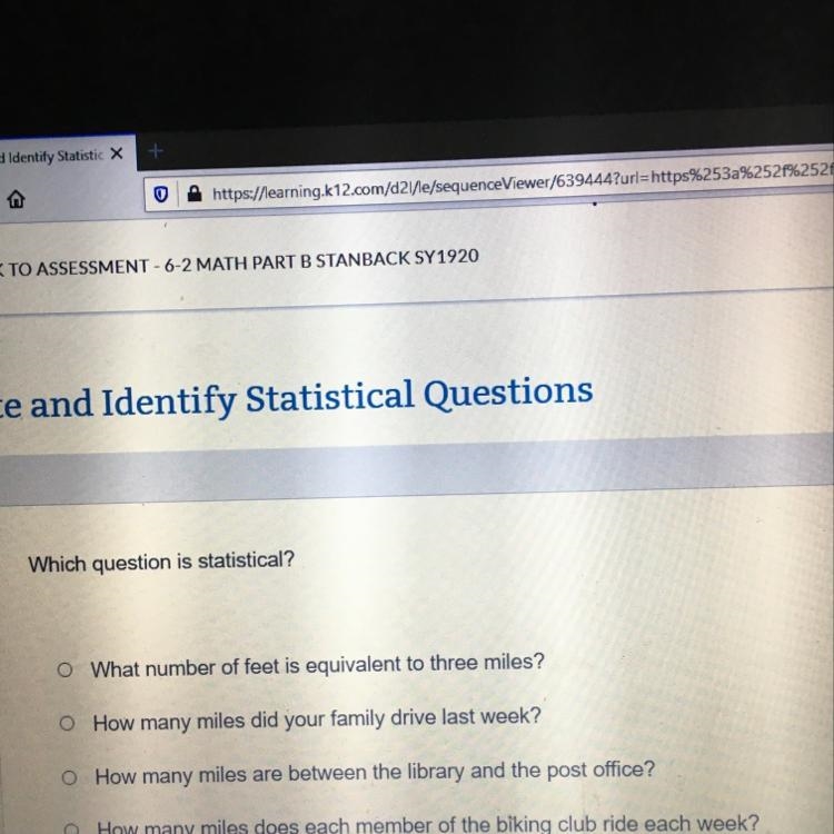 Which question is statistical?-example-1