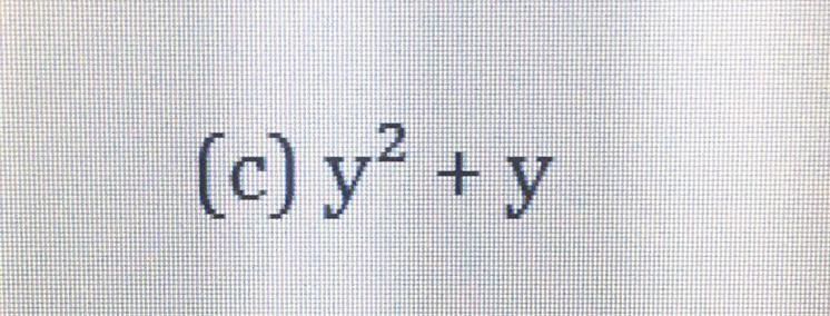 [Grade 7 set 1] If I used the expression y(2y) would that mean the same as the expression-example-1