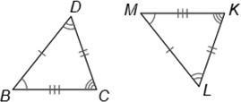 Which congruence statement correctly compares the two triangles shown? answers: A-example-1