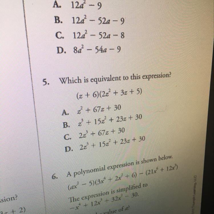 Number 5 ABC or D? Please help-example-1