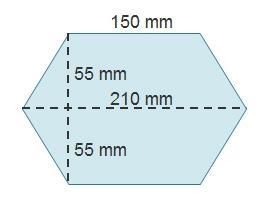 What is the area of this composite figure? 8,250 millimeters squared 9,900 millimeters-example-1