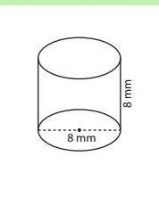 Find the exact volume of the cylinder.-example-1