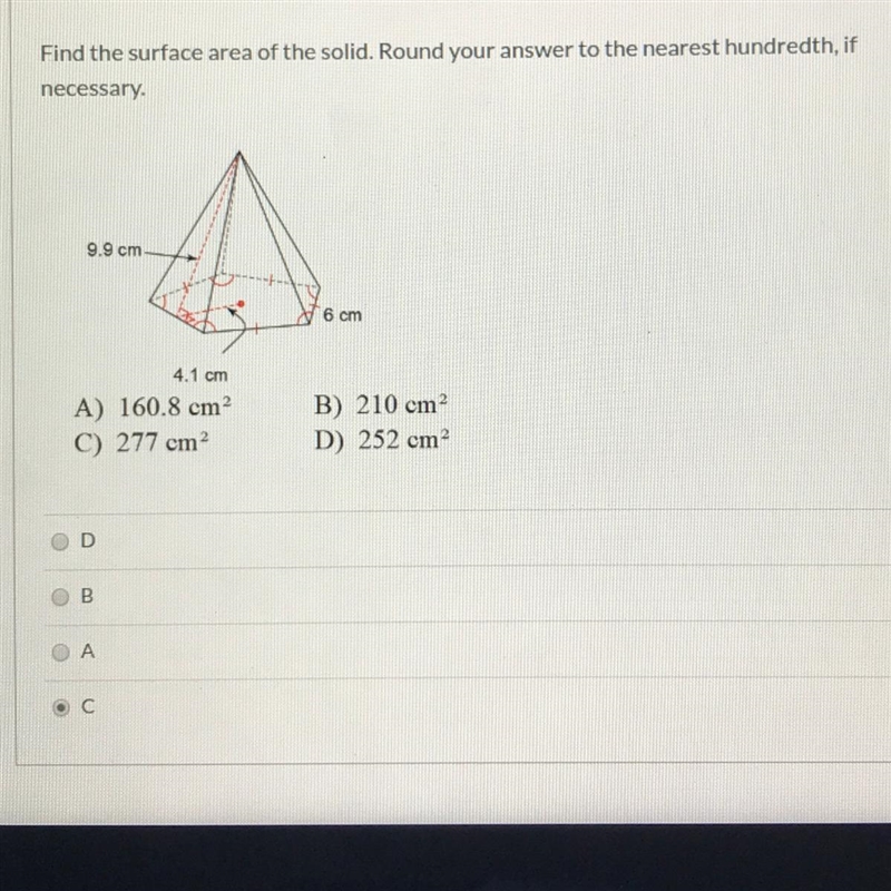 How would i do this surface area problem? picture is included-example-1