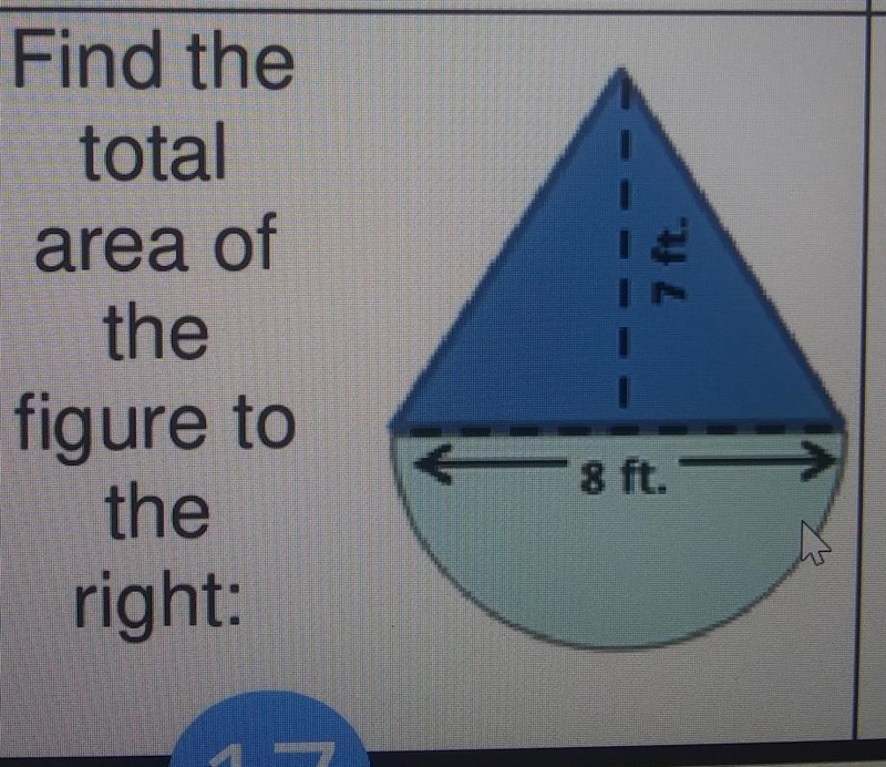 What is the area of the figure?​-example-1