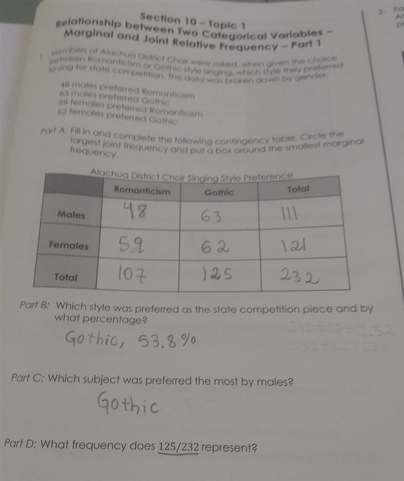 What frequency does 125/232 represent? ​-example-1