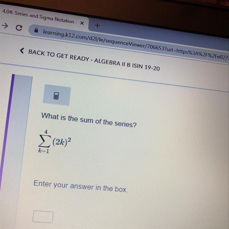 What is the sum of the series?-example-1