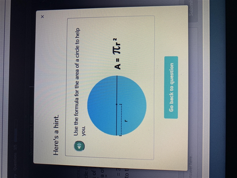 Lawrence middle school is painting a circle on their playground with a radius of 7 feet-example-2