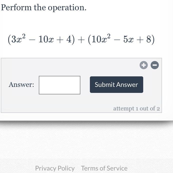 (3x2-10x+4)+(10x-5x+8)-example-1