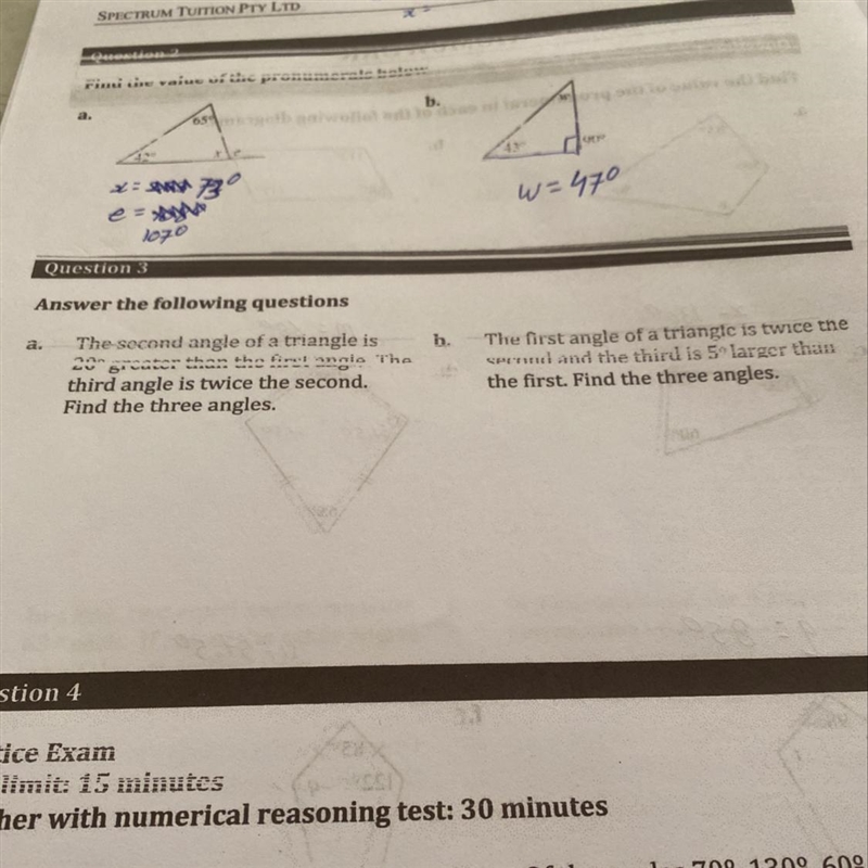 Answer for question 3 A and B please. Please explain answers! 32 points-example-1